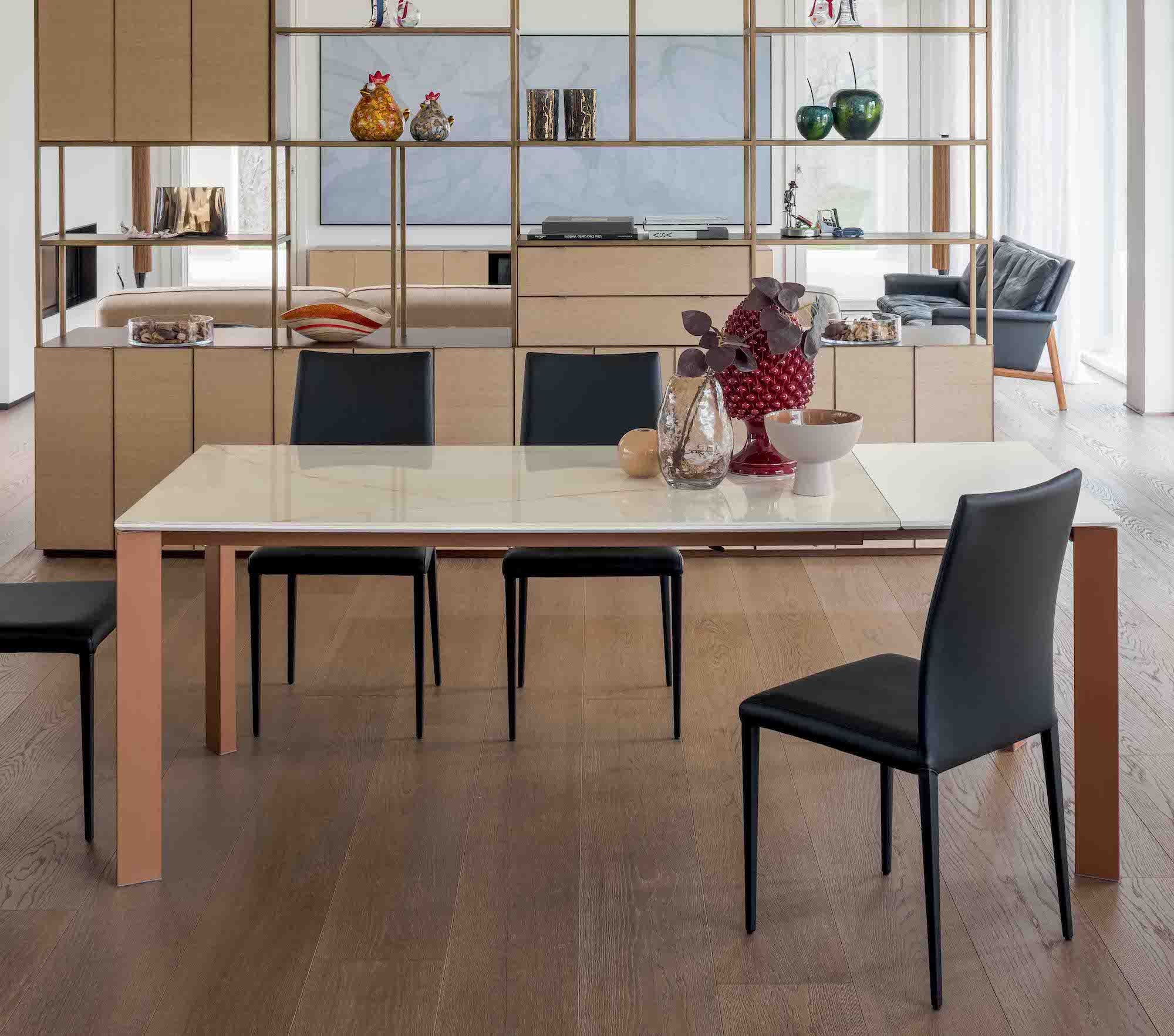 Extendable Dining Table Set - Flatiron. Made in Italy. – Spaceman