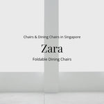 Zara foldable dining chair opening and closing 
