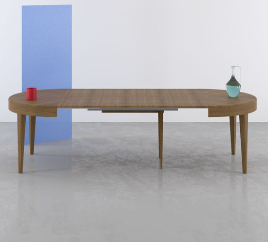 Rondo - Round Wooden Extendable Dining Table - Space Saving Dining Tables - Spaceman Singapore Video