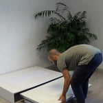 Elevate - Multi Function Extendable Coffee Dining Table - Space Saving Dining Tables - Spaceman Singapore Video