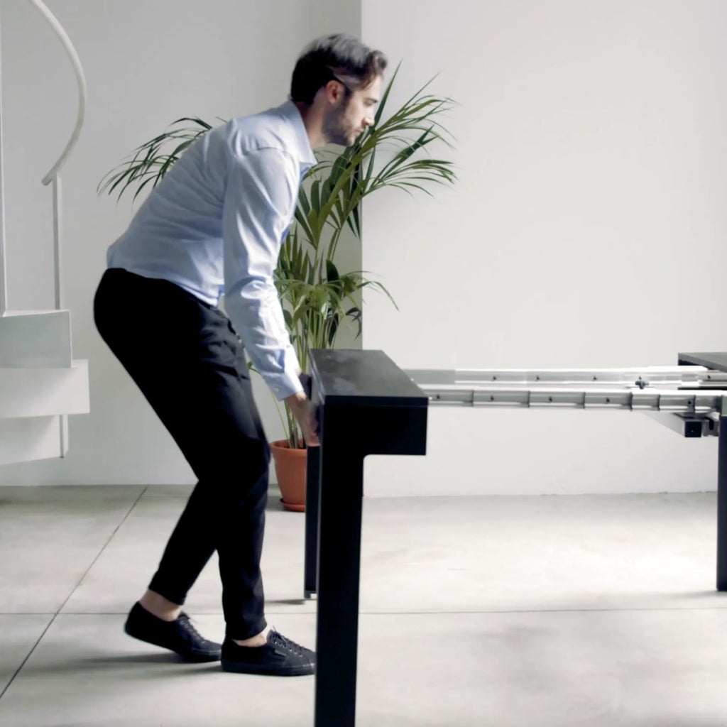 Minimo Slim Console To Dining Table | Made In Italy – Spaceman