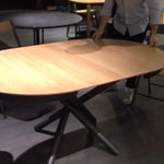 Plexus Round - Modern Extending Dining Table - Space Saving Dining Tables - Spaceman Singapore Video