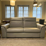 Sofa bed - EX - DISPLAY SALE 15% + 50% OFF - Slumbersofa Highback with chaise lounge - Real Mattress Sofa Bed with Adjustable Headrests - Spaceman