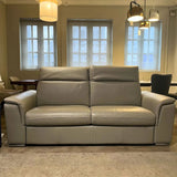 Sofa bed - EX - DISPLAY SALE 15% + 50% OFF - Slumbersofa Highback with chaise lounge - Real Mattress Sofa Bed with Adjustable Headrests - Spaceman