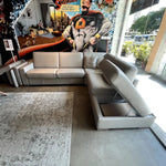 Sofa - bed - EX - DISPLAY SALE 15% OFF - Slumbersofa Pronto - L - Shape Sofa Bed (Double) - Spaceman