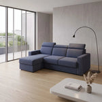 Sofa bed - Slumbersofa Apex - High Backrest Sofa Bed with Real Mattress - Spaceman