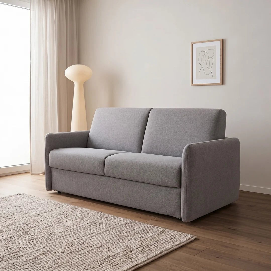 Sofa-bed - Slumbersofa Aria - Real Mattress Sofa Bed in Minimalist Design - Spaceman