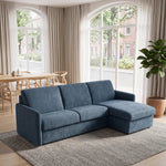 Sofa-bed - Slumbersofa Aria - Real Mattress Sofa Bed in Minimalist Design - Spaceman