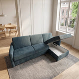 Sofa-bed - Slumbersofa Aria - Real Mattress Sofa Bed in Minimalist Design - Spaceman