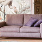 Sofa bed - Slumbersofa Embrace - Luxurious Sofa Bed With Feather Cushions - Spaceman