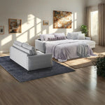 Sofa bed - Slumbersofa Embrace - Sumptuous Sofa Bed With Feather Cushions - Spaceman