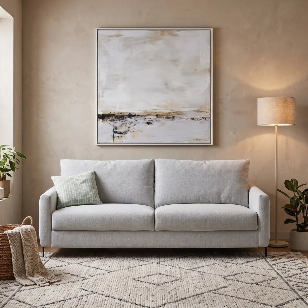 Sofa bed - Slumbersofa Embrace - Sumptuous Sofa Bed With Feather Cushions - Spaceman