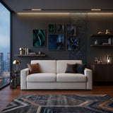 Sofa bed - Slumbersofa Enigma - Customisable Real Mattress Sofa Bed - Spaceman