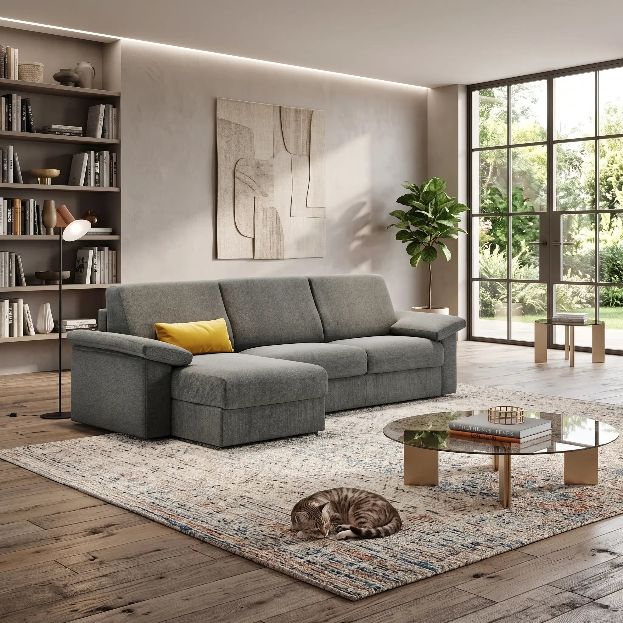Sofa bed - Slumbersofa Enigma - Customisable Real Mattress Sofa Bed - Spaceman