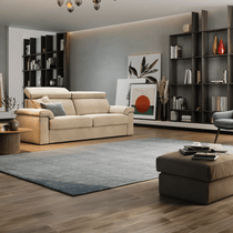 Sofa bed - Slumbersofa Grandiose - Luxury Sofa Bed with Adjustable Headrests - Spaceman