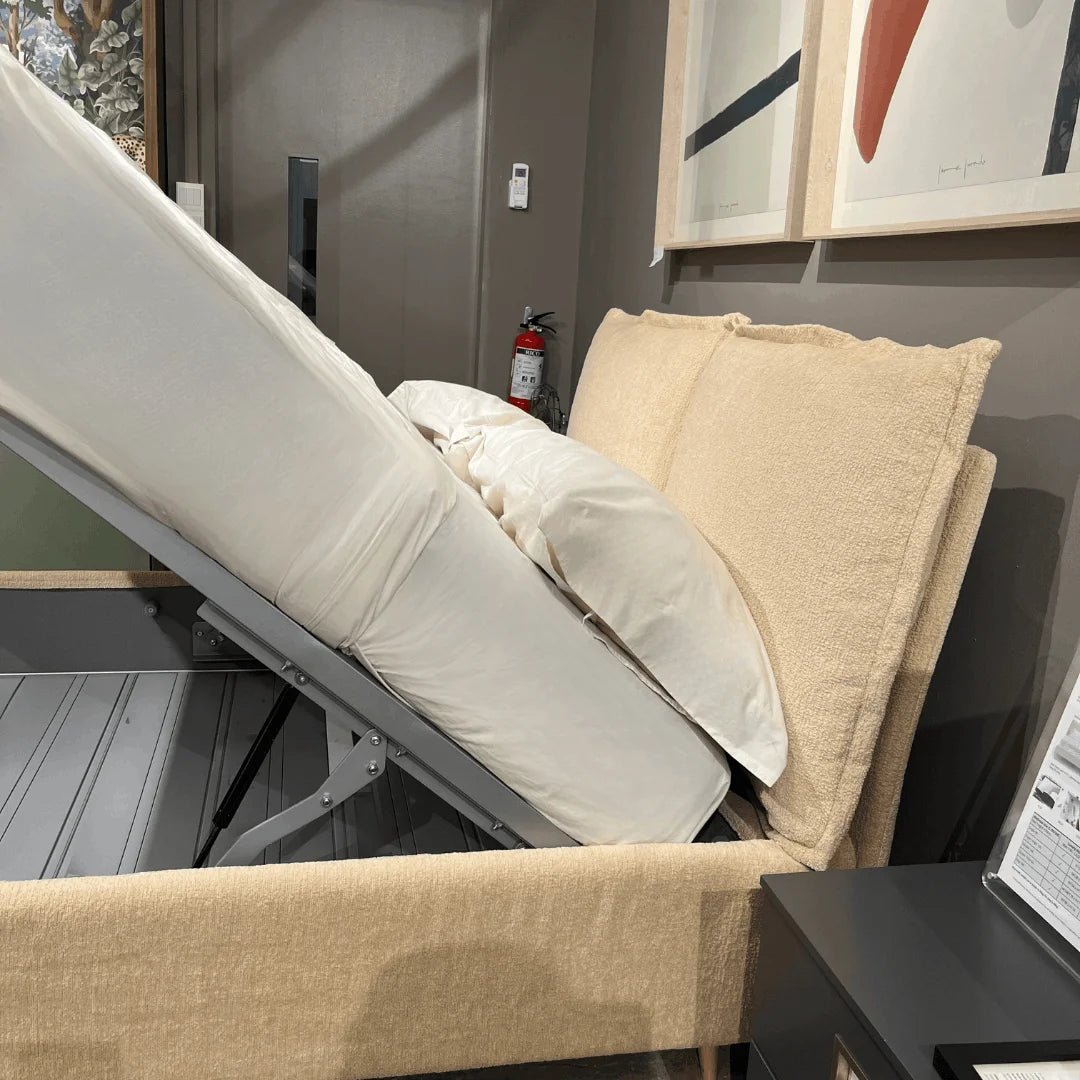 Storage Bed - EX - DISPLAY SALE 15% OFF - Slumberstore Pillow Storage Bed - Spaceman