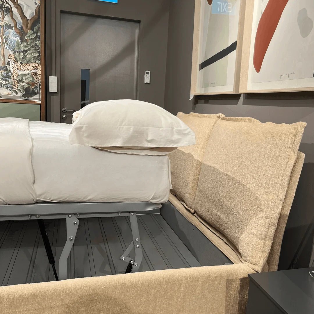 Storage Bed - EX - DISPLAY SALE 15% OFF - Slumberstore Pillow Storage Bed - Spaceman