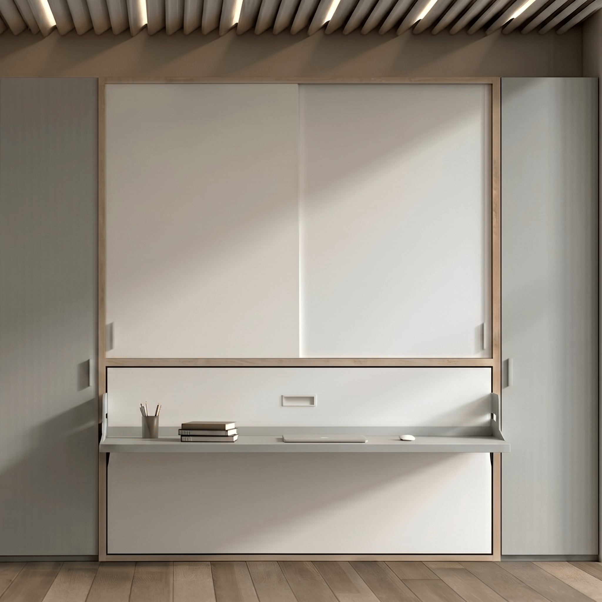 Transforming beds - Tuckin wardrobe bed - Spaceman