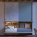 Transforming beds - Tuckin wardrobe bed - Spaceman
