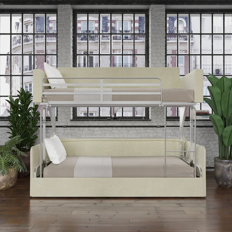 Slumbersofa Duo - Sofa Transforms into Bunk Beds - Space Saving Sofa Beds - Spaceman Singapore