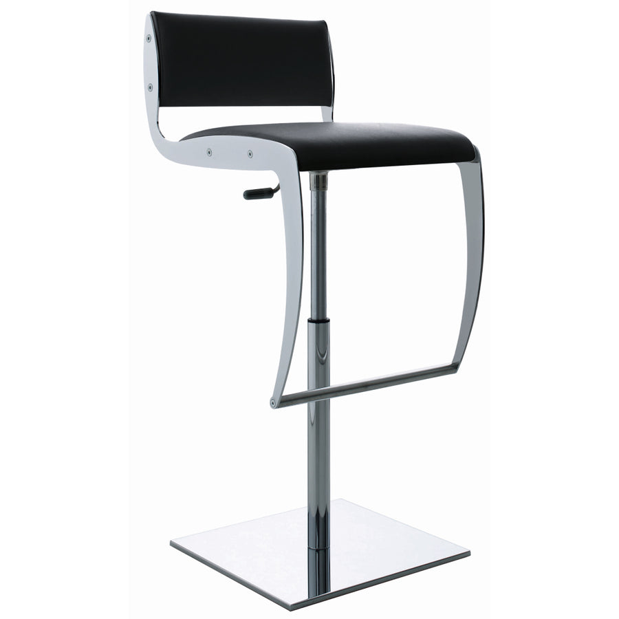 Swivel - Modern Bar Stool - Adjustable with Space Saving Stool - Spaceman Singapore