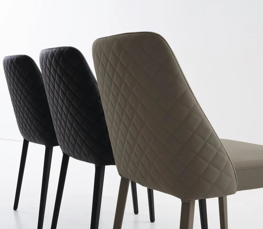 Cradle - Leather Dining Chairs - Space Saving Chairs - Spaceman Singapore