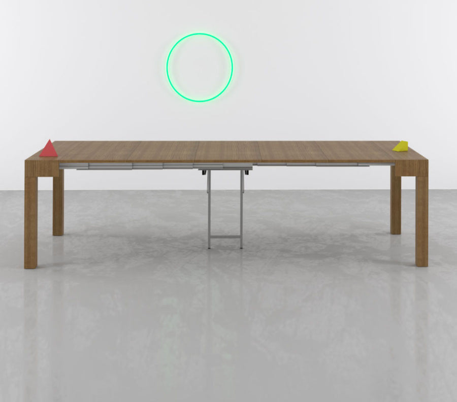 Expand - Fully Wooden Console and Dining Table - Space Saving Dining Tables - Spaceman Singapore