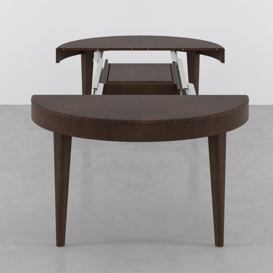Rondo - Round Wooden Extendable Dining Table - Space Saving Dining Tables - Spaceman Singapore