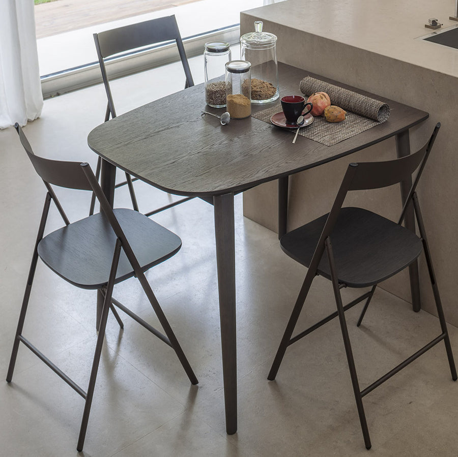 Morph - Unique Shaped Extending Dining Table - Space Saving Dining Tables - Spaceman Singapore