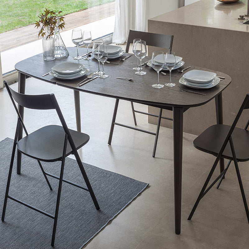 Morph - Unique Shaped Extending Dining Table - Space Saving Dining Tables - Spaceman Singapore