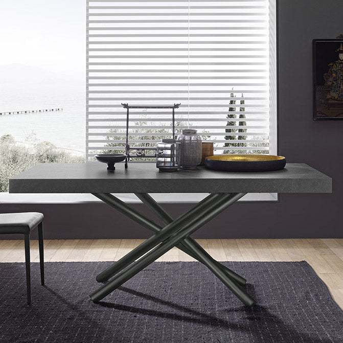Plexus - Italian Design Extendable Dining Table - Space Saving Dining Tables - Spaceman Singapore