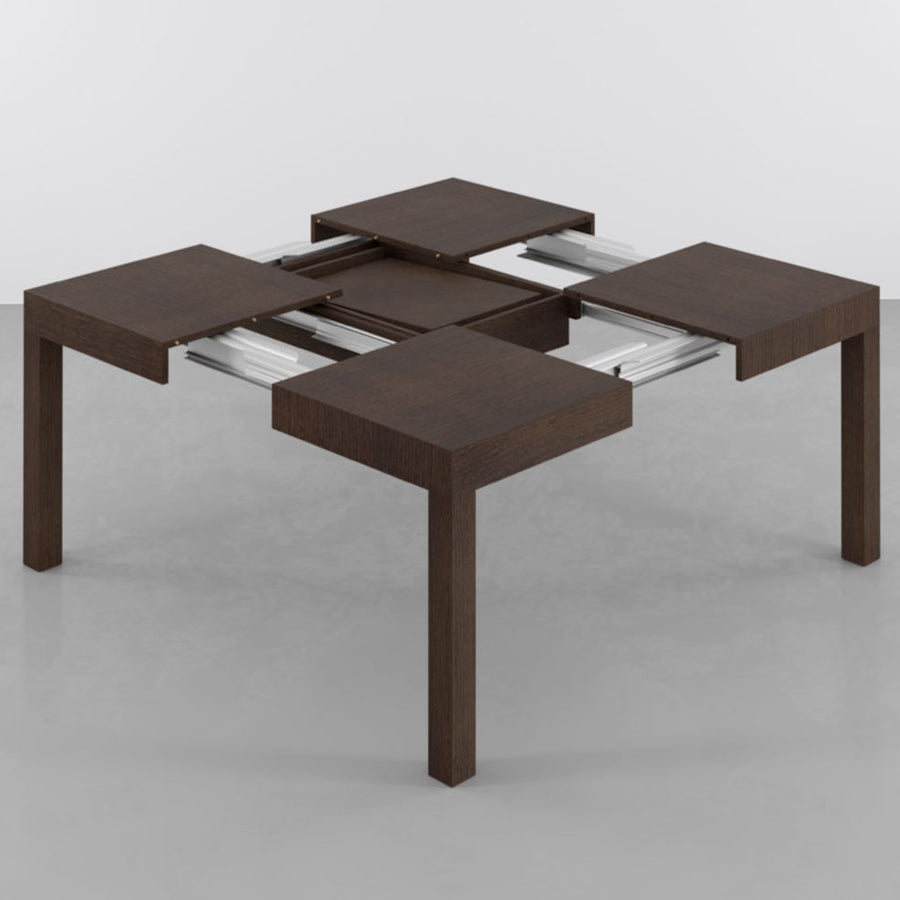 Matrix - Wooden Extendable Dining Table Set - Space Saving Tables - Spaceman Singapore