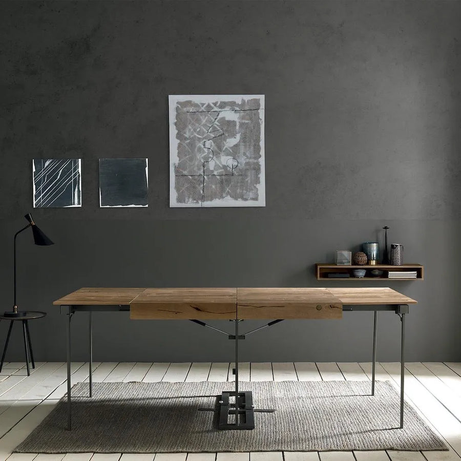 Stealth - Compact Console Dinning Table - Space Saving Extendable Dining Tables - Spaceman Singapore
