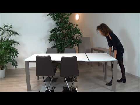 Flatiron Extendable Dining Table Set - Space Saving Dining Tables - Spaceman Singapore Video