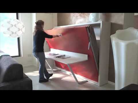 Slumberdesk - Desk and Bed - Space Saving Murphy Beds - Spaceman Singapore Video