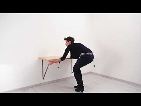 Flip ~ wall mounted folding table