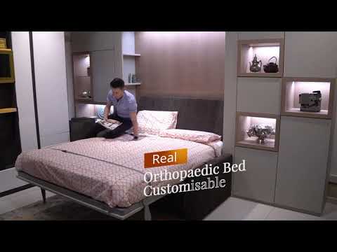 Slumbersofa Plush - Sumptuous Sofa with Bed - Space Saving Beds - Spaceman Singapore Video